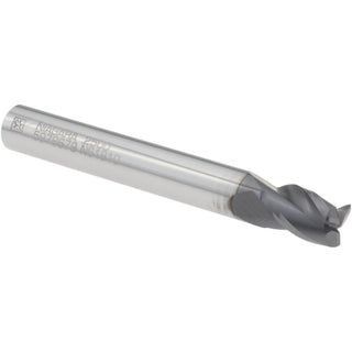 1/4" 3-Flute Solid Carbide Corner Radius End Mill, AlTiN - Seco 17003408