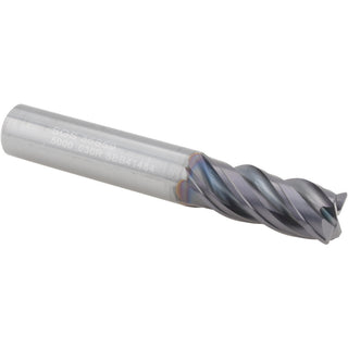 1/2" 4-Flute Solid Carbide Corner Radius End Mill, TX - SGS 36859