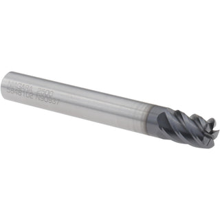 1/4" 5-Flute Solid Carbide Corner Radius End Mill, AlTiN - Seco 17006989
