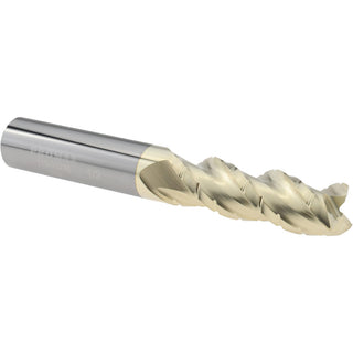 0.5000" 3-Flute Solid Carbide Corner Radius End Mill, ZrN - ProMax 119-03236