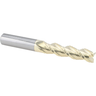 0.5000" 3-Flute Solid Carbide Corner Radius End Mill, ZrN - ProMax 119-03246