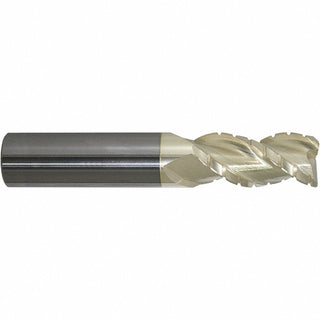 0.5625" 3-Flute Solid Carbide Corner Radius End Mill, ZrN - ProMax 119-03616