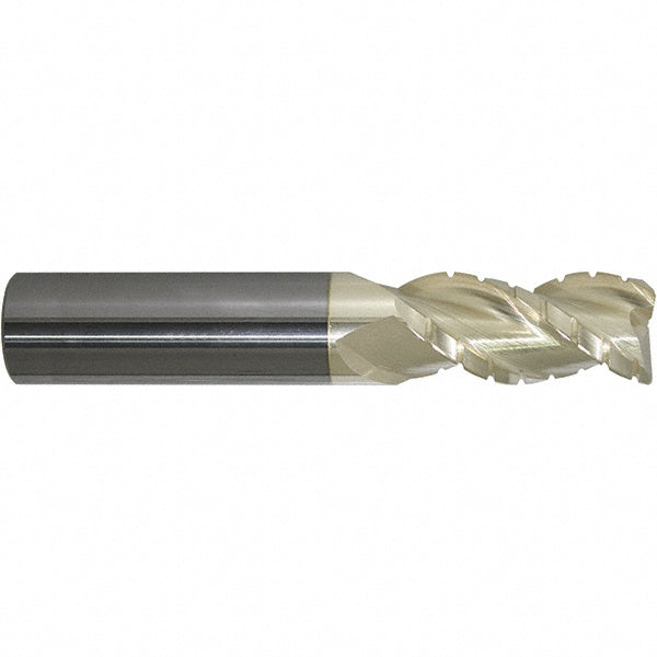 1.0000" 3-Flute Solid Carbide Corner Radius End Mill, ZrN - ProMax 119-06436