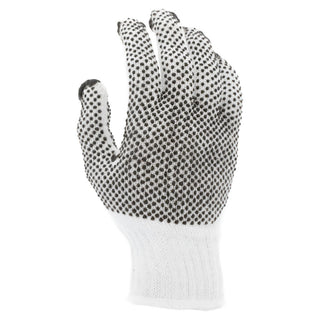 Black; White General Purpose Gloves - MCR Safety 9660S