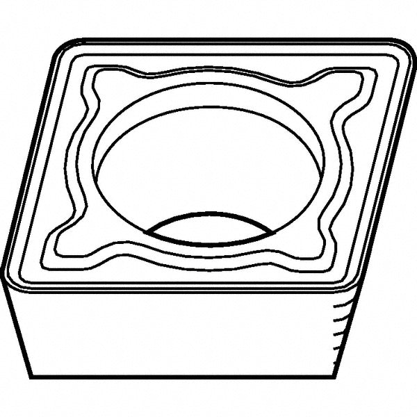 CPMT21.52 Carbide Insert, Grade KCP25B, TiCN - Kennametal 5694100
