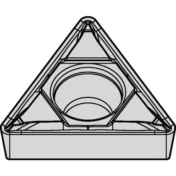 T - Triangle 1/4" IC Carbide Insert, Grade KCS10, AlTiN - Kennametal 3769393