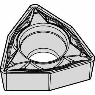 W - Trigon 80-Deg 3/16" IC Carbide Insert, Grade KCS10, AlTiN - Kennametal 3769412