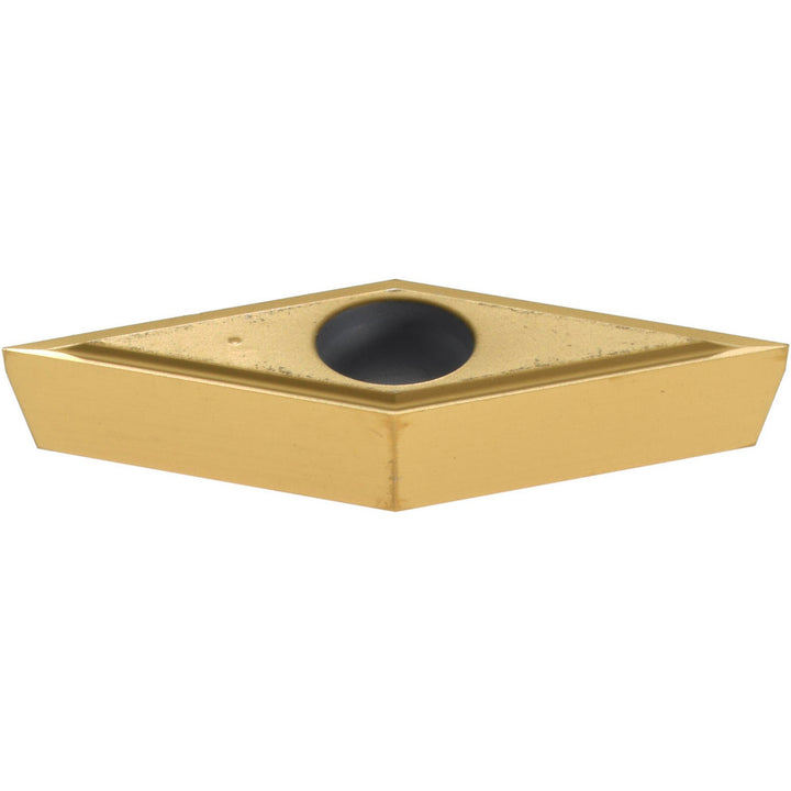 V - Diamond (Rhombic) 35-Deg 3/8" IC Carbide Insert, Grade KC730, TiN - Kennametal 1161880