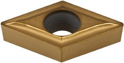 D - Diamond (Rhombic) 55-Deg 1/4" IC Carbide Insert, Grade KC730, TiN - Kennametal 1161926