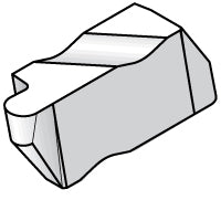 Carbide Insert, Grade KC5025, TiAlN - Kennametal 2599535