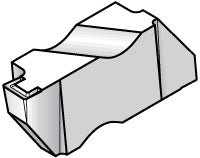 Carbide Insert, Grade KC730, TiN - Kennametal 1114329