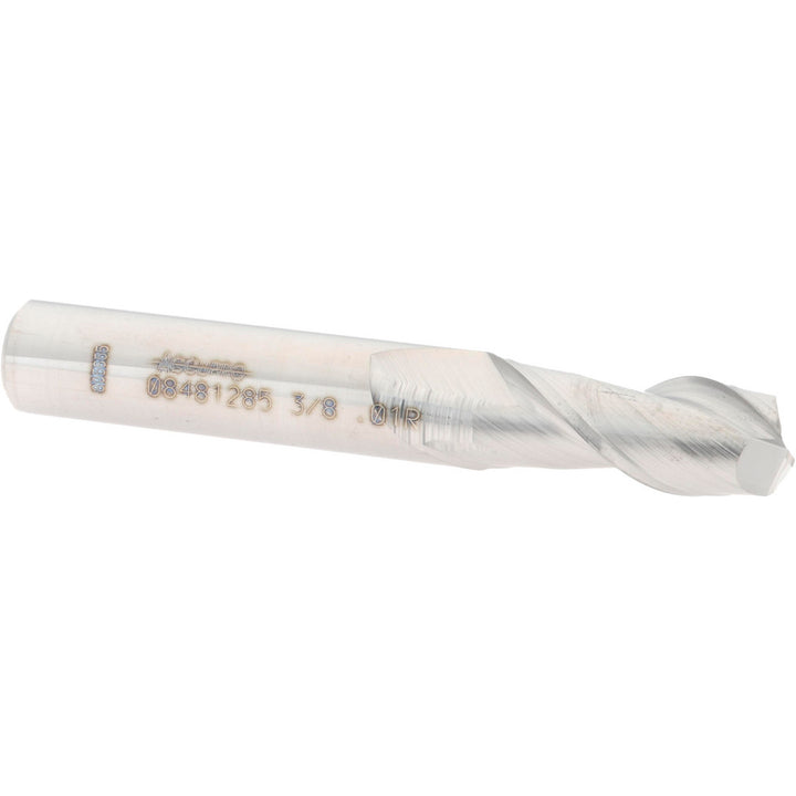 3/8" 2-Flute Solid Carbide Corner Radius End Mill - Accupro 12181405
