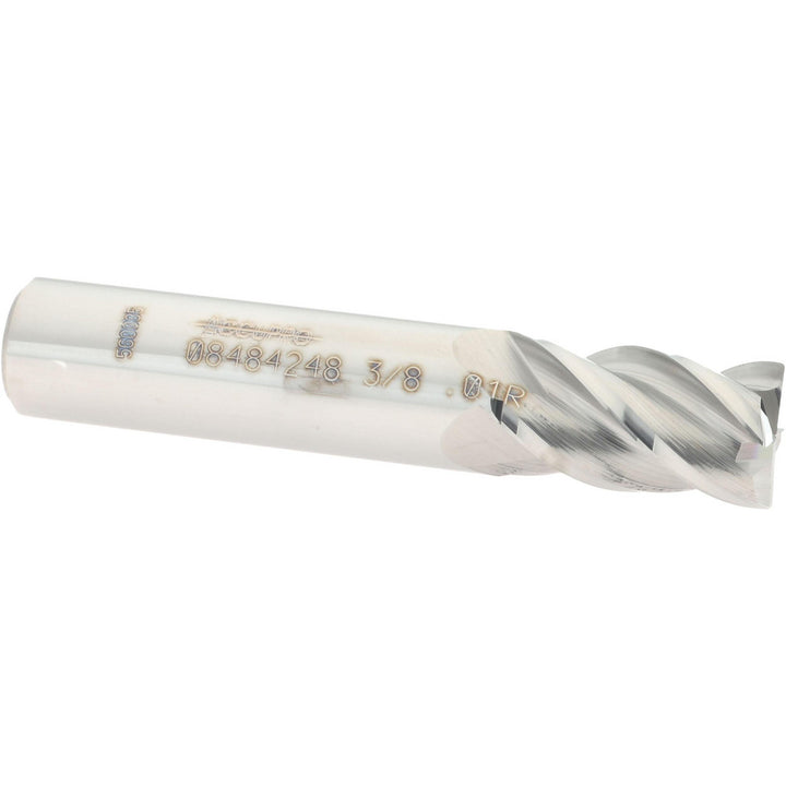 3/8" 4-Flute Solid Carbide Corner Radius End Mill - Accupro 12182872