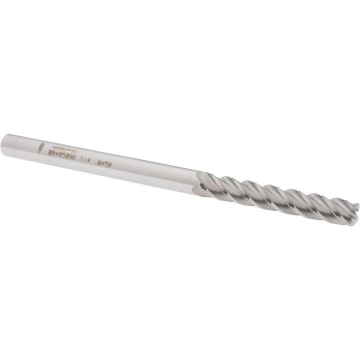 1/4" 4-Flute Solid Carbide Corner Radius End Mill - Accupro 12183230