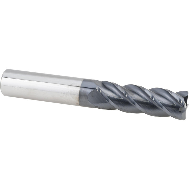 3/4" 4-Flute Solid Carbide Corner Radius End Mill, AlTiN - Accupro 12183156
