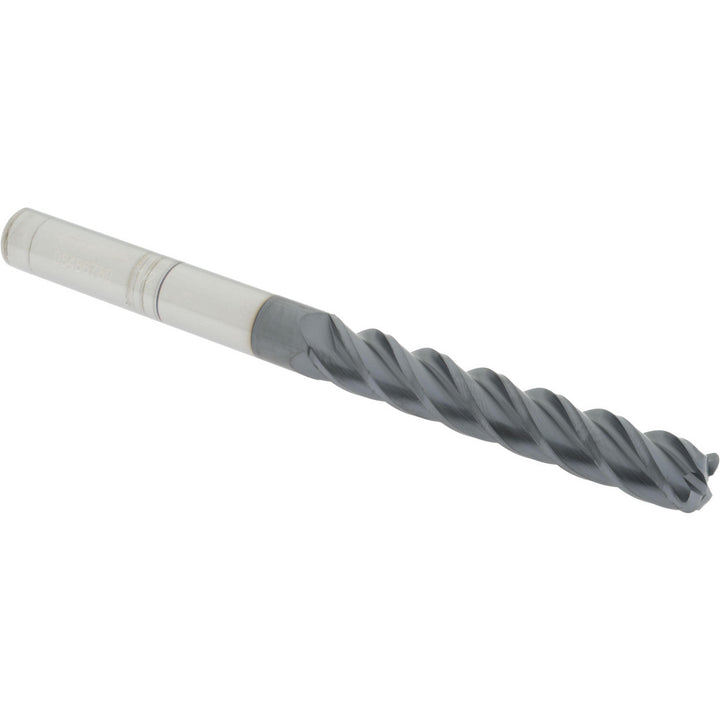 1/2" 4-Flute Solid Carbide Corner Radius End Mill, AlTiN - Accupro 12183332