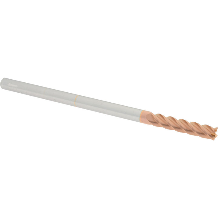 5/16" 4-Flute Solid Carbide Corner Radius End Mill, TiCN - Accupro 12183672