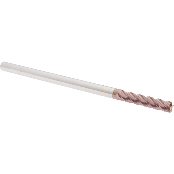 5/16" 4-Flute Solid Carbide Corner Radius End Mill, TiCN - Accupro 12183675