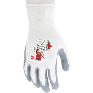 White; Gray General Purpose Gloves - MCR Safety 9674L