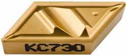 KCGR110304R08 Carbide Insert, Grade KC730, TiN - Kennametal 1163230