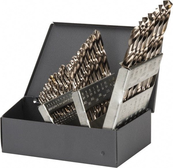 High-Speed Steel Jobber Length Drill Bit, 135° point - Cleveland C70371