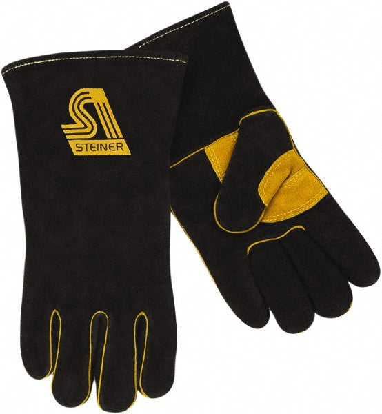 Large Leather; Synthetic Leather Heat Gloves - Steiner 2619B-L