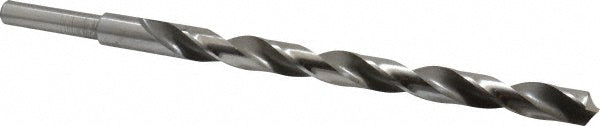 43/64" High Speed Steel Reduced Shank Drill Bit, Coated, 118° point - Michigan Drill 212X 43/64