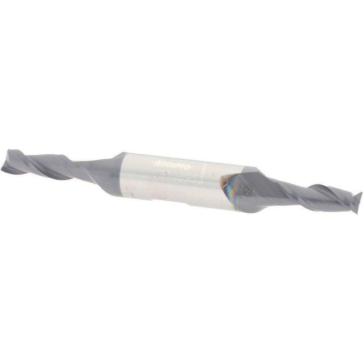 7/32" 2-Flute Solid Carbide Square End Mill, AlTiN - Accupro 12185031