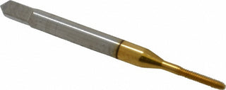M1.6x0.35 Metric High-Speed Steel Tap, TiN - Balax 17003-01T