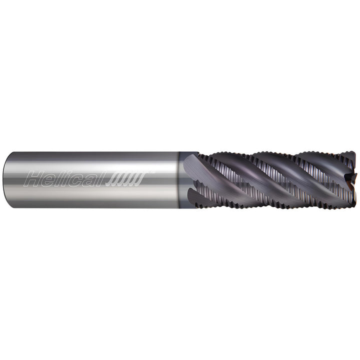 1/4" 3-Flute Solid Carbide Corner Radius End Mill, Zplus - Helical Solutions 59059