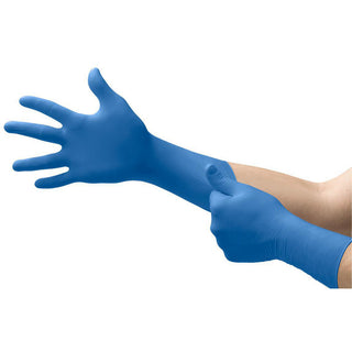 Blue Latex Gloves - Ansell SG-375-S