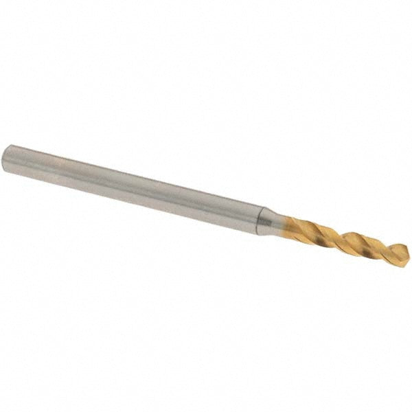 0.0906" High Speed Steel Screw Machine Drill Bit, Coated, 130° point - OSG 61523