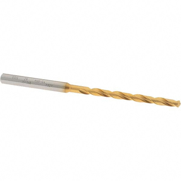 #29 Cobalt Drill Bit, TiN, 130° point - OSG 15136005