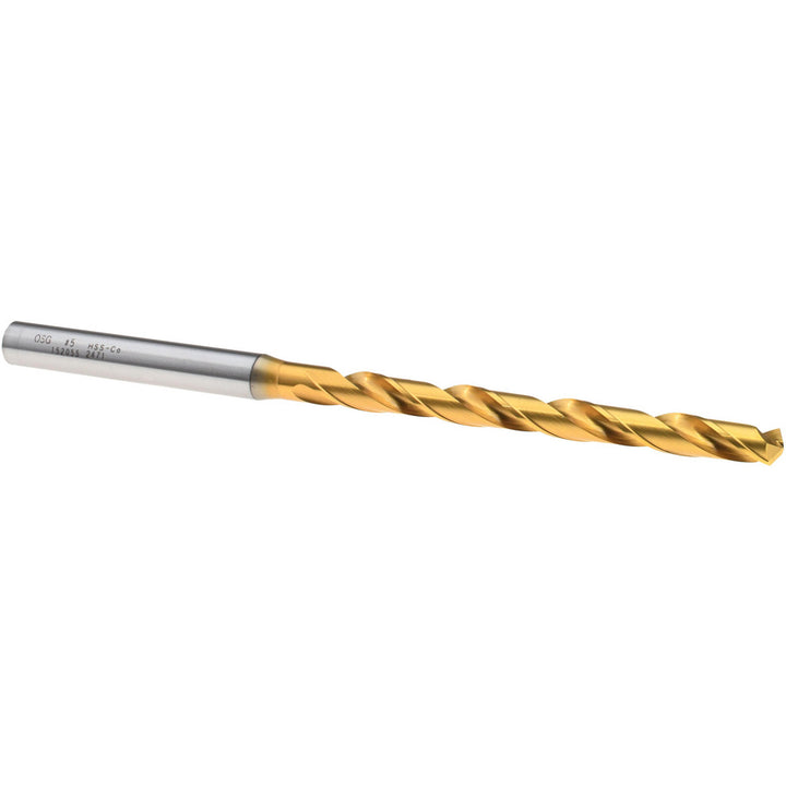 #5 Cobalt Drill Bit, TiN, 130° point - OSG 15205505