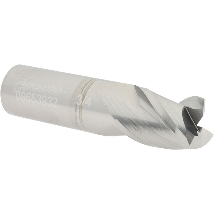 3/4" 3-Flute Solid Carbide Square End Mill - Accupro 12182199