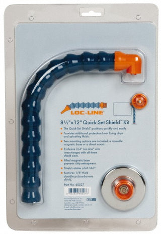 Blue; Orange; White Machine Guard - Loc-Line 60527