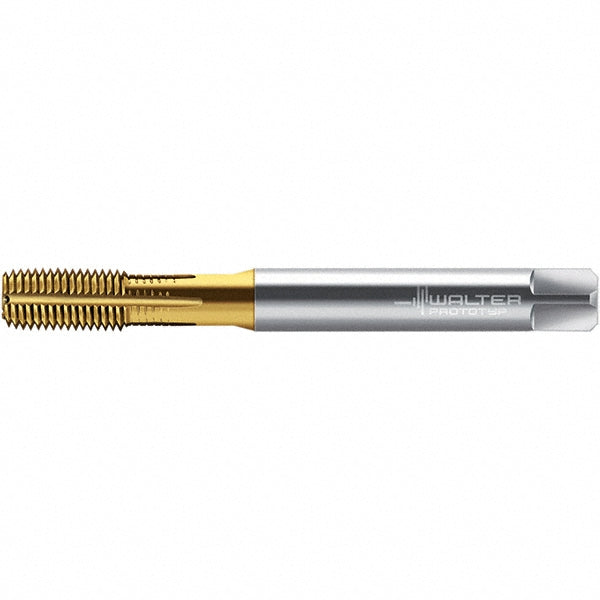 M8x1.25 Metric High-Speed Steel-E-PM Tap, TiN - Walter-Prototyp 7427359