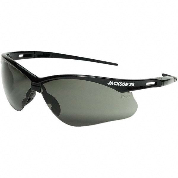 Universal Gray Safety Glasses - Jackson Safety 50007
