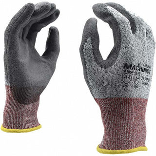 Medium Salt & Pepper HPPE Cut-Resistant Gloves - Cordova 3734PU-M