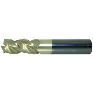 5/8" 3-Flute Solid Carbide Corner Radius End Mill, ZrN - ProMax US362078