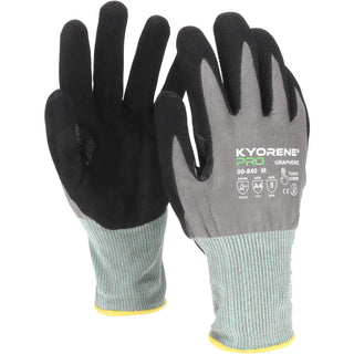 Medium Gray Kyorene; Graphene Cut, Puncture & Abrasion-Resistant Gloves - Kyorene Pro 00-840-M