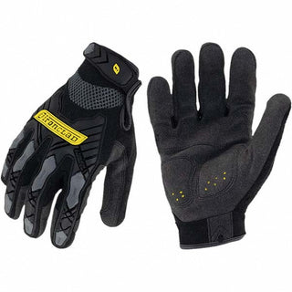 X-Large Black Synthetic Leather Cut, Puncture & Abrasion-Resistant Gloves - ironCLAD IEX-MIG-05-XL