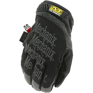 Medium Gray; Black Leather Cold Condition Gloves - Mechanix Wear CWKMG-58-009