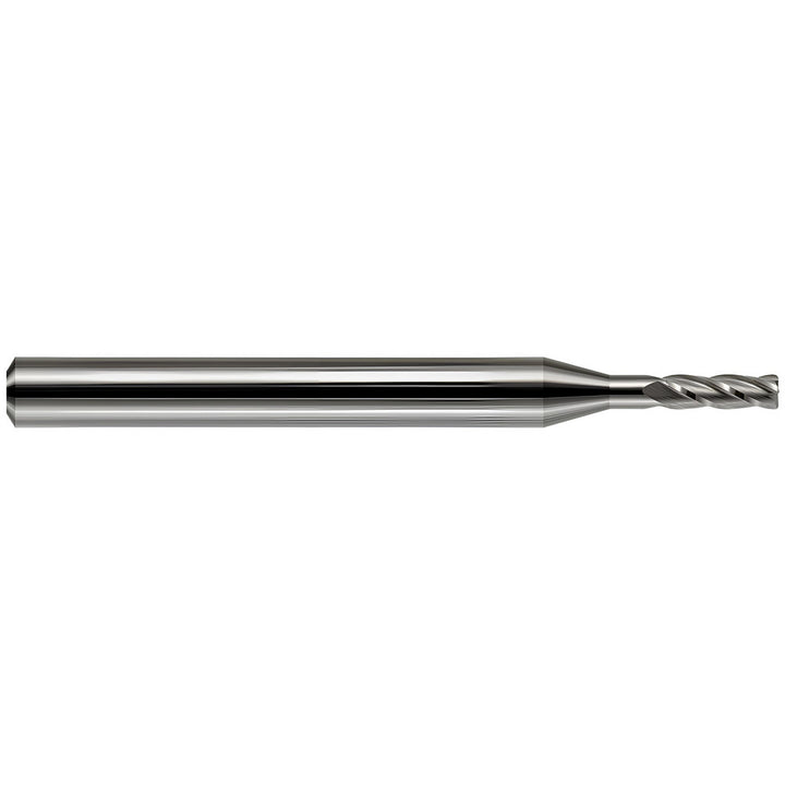 0.0620" 4-Flute Solid Carbide Corner Radius End Mill, AlTiN - Harvey Tool 876062-C3
