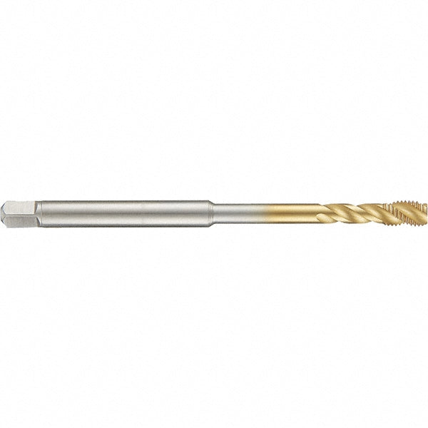 1/4-28 UNF High Speed Steel Tap, TIN - Guhring 9042840063500