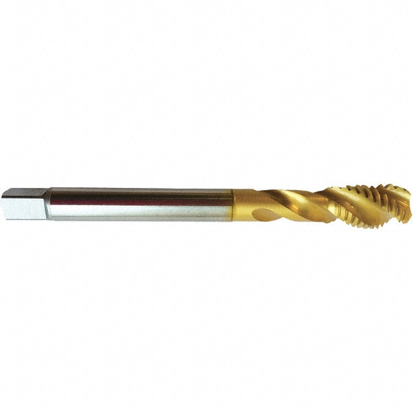 3/8-16 UNC High Speed Steel Tap, TIN - Guhring 9043920095250