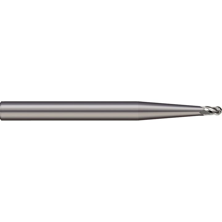 1/32" 2-Flute Solid Carbide Ball End Mill - Micro 100 BMS-031-2