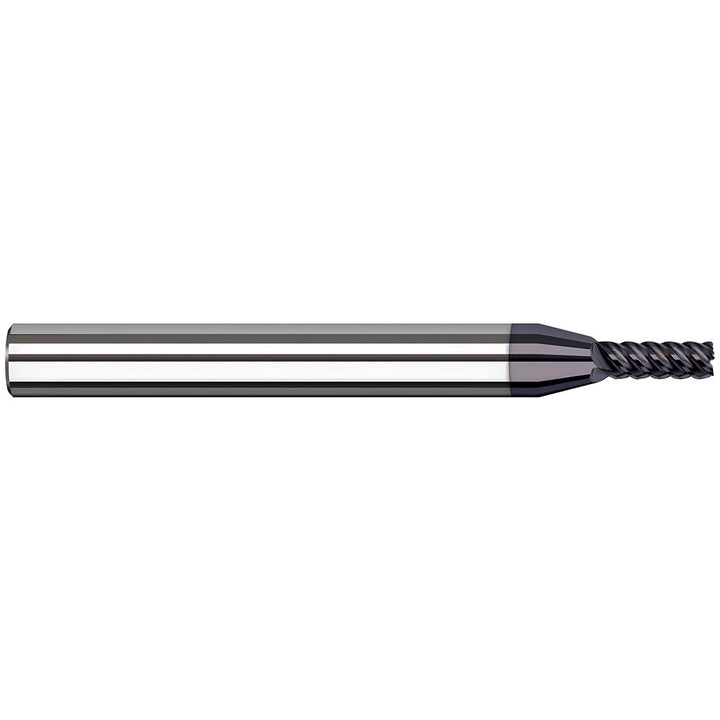 1/4" 7-Flute Solid Carbide Corner Radius End Mill, AlTiN - Harvey Tool 885516-C6