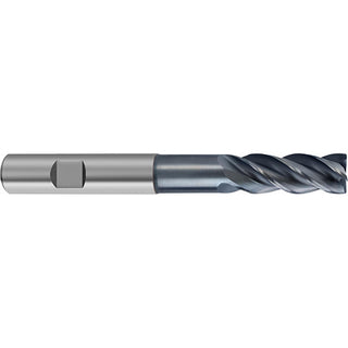 0.1969" 4-Flute Solid Carbide Corner Radius & Corner Chamfer End Mill, AlCrN - Guhring 9064810050000