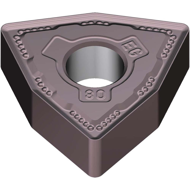 WNMG080408N-EG Solid Carbide Insert, Grade AC6040M, Coated - Sumitomo 196DCGK